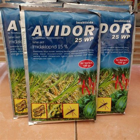 Jual Insektisida AVIDOR 25 WP Shopee Indonesia