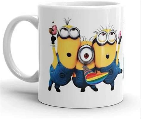 Multicolor Ceramic Minion Coffee Mug, For Home, Capacity: 240 Ml at Rs ...