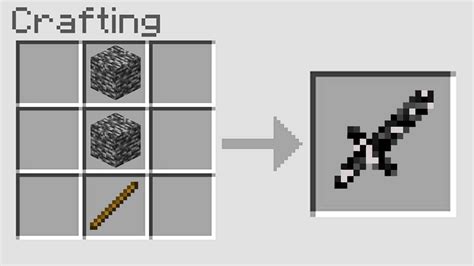 Minecraft UHC But You Can Craft Swords Out Of ANY Block YouTube