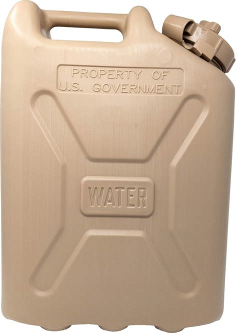 Tacticai Tan Military Water Can 5 Gallon Water Container