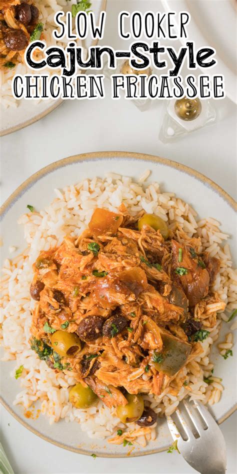 Slow Cooker Cuban Style Chicken Fricassee Recipe