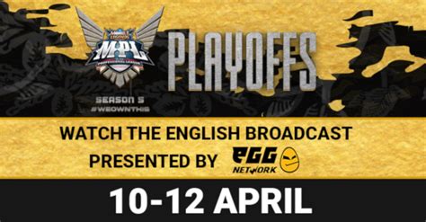 Catch The Mobile Legends Pro League Id Season 5 Playoffs This Weekend