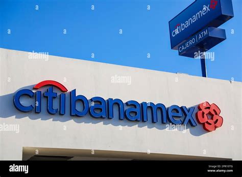 Facade Of Citibanamex Or Citi Banamex Bank And ATM Cashier On Serdan