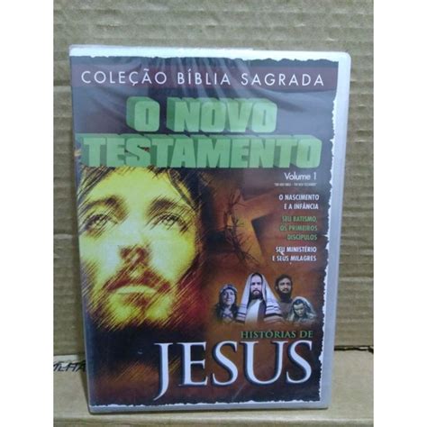 DVD COLEÇÃO BÍBLIA SAGRADO O NOVO TESTAMENTO ORIGINAL LACRADO