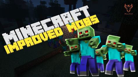 Minecraft Mod Showcase Improved Mobs Full HD Short YouTube