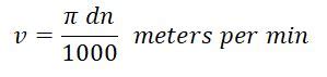 Milling Formulas Definitions Explained With Example Pdf