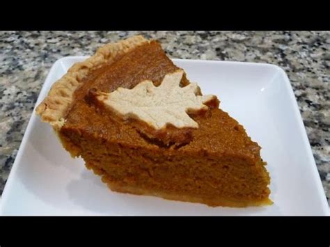 Easy And Delicious Pumpkin Pie Recipe How To Easy Dessert Youtube