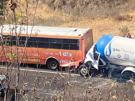 Choque de pipa y camión deja 1 muerto en la Chamapa Lechería