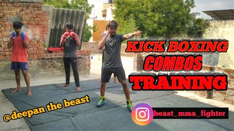 Kick Boxing Combos Advanced Training - YouTube