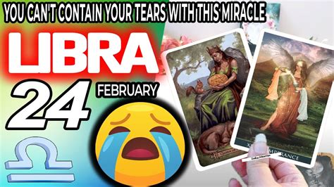 Libra ♎😭you Cant Contain Your Tears😭with This Miracle🙌 Horoscope For