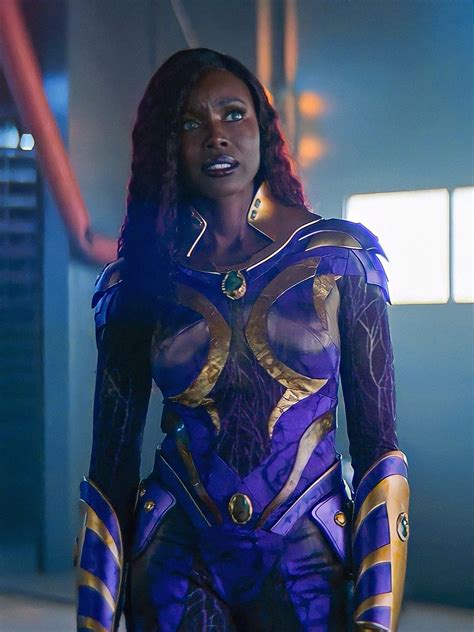 Anna Diop Kory Anders Teen Titans Cast Nightwing And Starfire