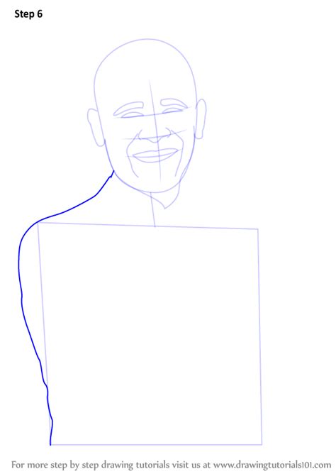How To Draw Barack Obama Politicians Step By Step