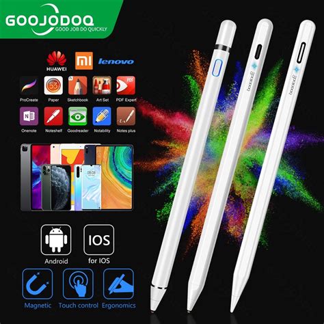 Goojodoq Universal Stylus Pen For Ipad Android Phone Active Stylus