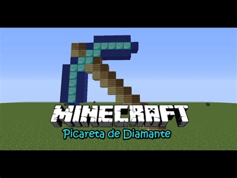 Minecraft Constru Es Picareta De Diamante Como Fazer Youtube