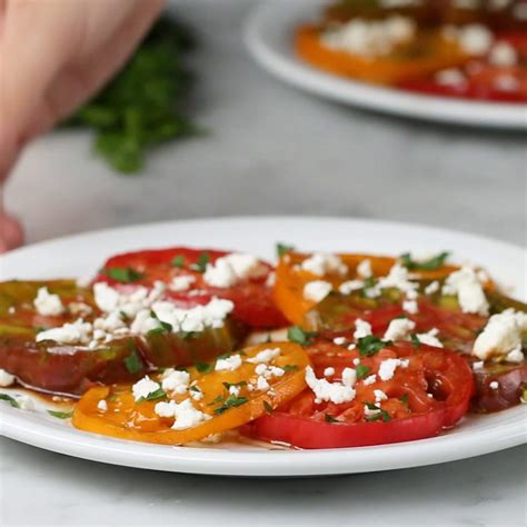 Heirloom Tomato Salad Recipe By Tasty