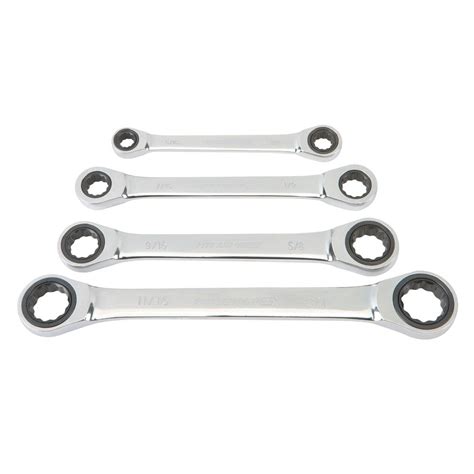 Piece Sae Ratcheting Box End Set Ratcheting Wrench Set Box End