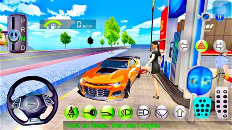 3d Driving Class Simulator Update New Super Car Gas Station Funny