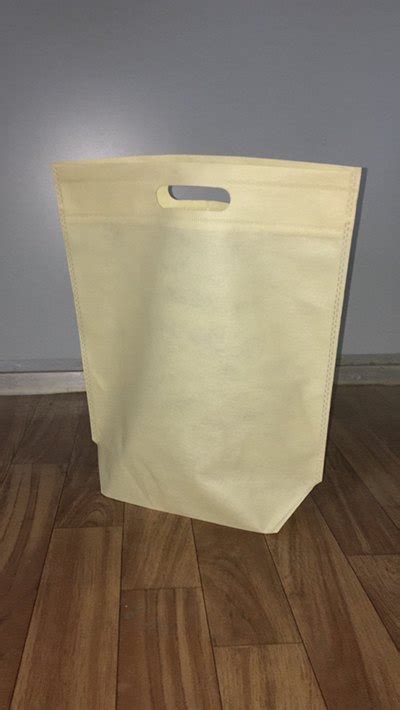 Plain D Cut Non Woven Box Bag For Shopping Capacity 5 Kg At Best