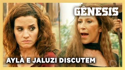 Novela G Nesis Ayla E Jaluzi Discutem E Viram Motivo De Piada Para Os