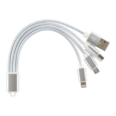 Кабель Apple Lightning USB Type C Jamme Короткий для быстрой зарядки 3