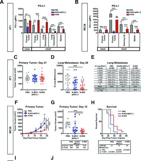 N Decreases T Lung Metastasis And Mc Tumor Burden And Improves