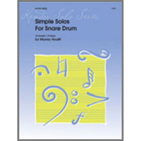 Music: Simple Solos For Snare Drum - Cosmo Music