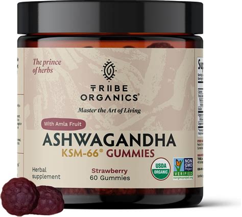 Ashwagandha Ksm Gomitas Para Adultos Extracto De Ra Z Org Nica