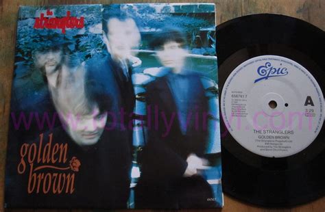 Totally Vinyl Records || Stranglers, The - Golden brown 7 inch Picture Cover