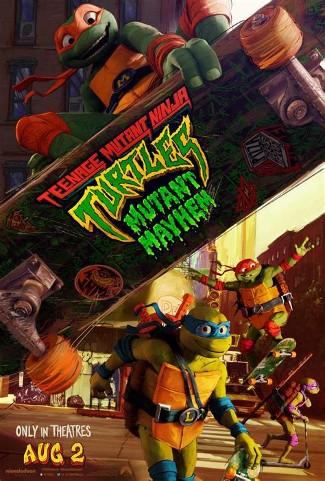 Teenage Mutant Ninja Turtles Mutant Mayhem 3D 2023 Fandango