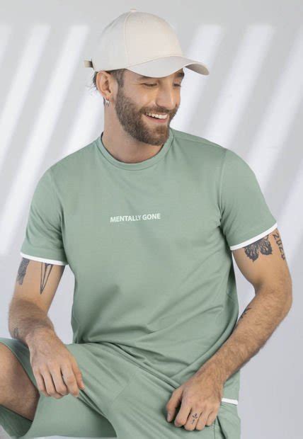 Camiseta Hombre Verde Oliva Rutta 1900 Compra Ahora Dafiti Colombia