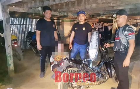 Suspek Curi Motosikal Pecah Tabung Masjid Ditahan Utusan Borneo Online