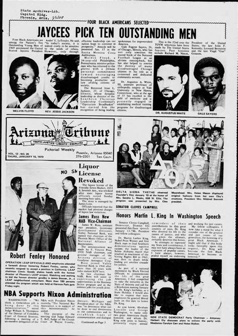 Arizona Tribune 1970 01 15 Arizona Memory Project