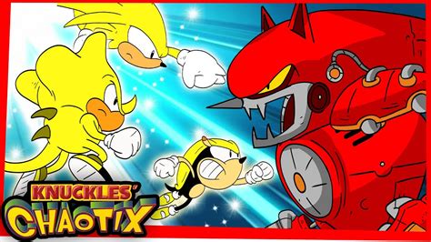 Metal Sonic Vs Super Knuckles Chaotix Youtube