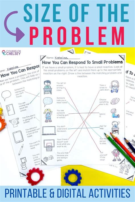 Size Of The Problem Worksheets Size Of The Problem Worksheet