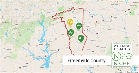 Greenville County Map