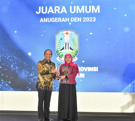 Jatim Juara Umum Anugerah DEN 2023 Dengan Borong 6 Penghargaan