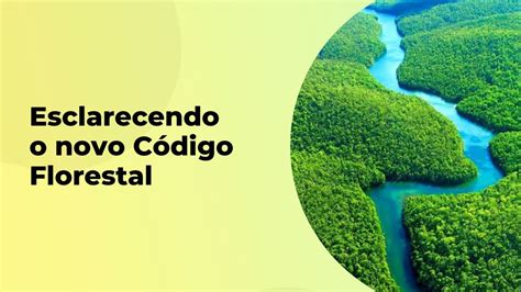 ESCLARECIMENTOS SOBRE O NOVO CÓDIGO FLORESTAL YouTube