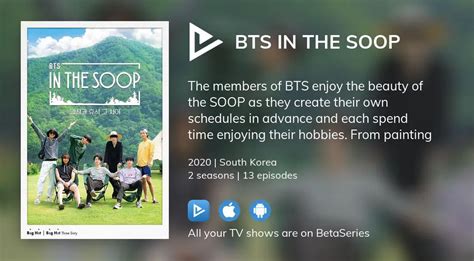 Watch BTS In the SOOP streaming