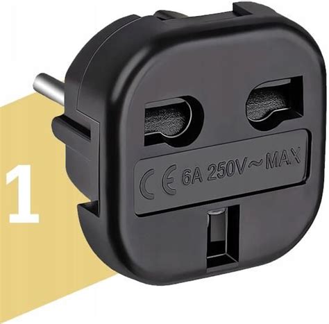 Selty Angielska Wtyczka Przejściówka Adapter Uk Na Pl Eu 5903684276035