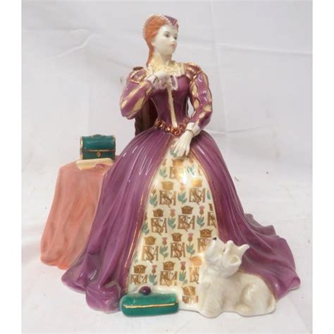 Royal Worcester Figurine Mary Queen Of Scots Limited Edition