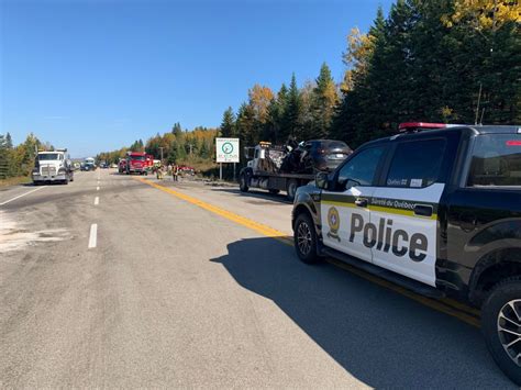 Baie Saint Paul quatre personnes transportées à lhôpital à la suite