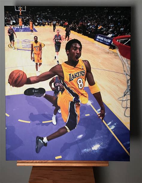 Kobe Bryant – “The Dunk” On Canvas | DGL Sports – Vancouver Sport and ...