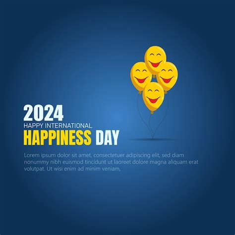 Premium Vector International Day Of Happiness Observed On March Th