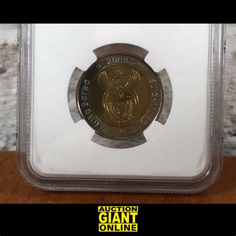 Nelson Mandela Th Birthday Rand Coin Graded Ms By Ngc