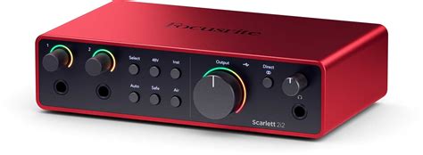 Interface De Audio Usb Focusrite Scarlett I Th Gen