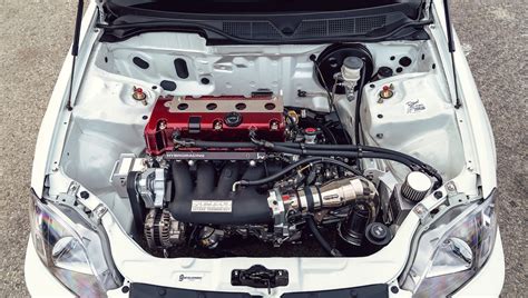 Honda Civic Ek Sedan W K24 Vtec Motor Swap 2000 Flickr 53 Off