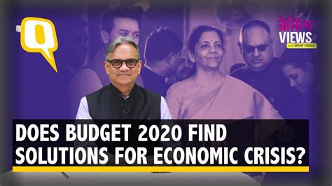 Does Budget 2020 Find Solutions For Indias Economic Slowdown The