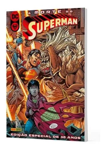 Livro A Morte Do Superman Edição Especial De 30 Anos MercadoLivre