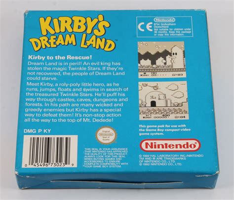 Kirbys Dream Land Gameboy Game