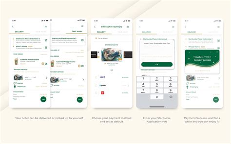 Redesign Starbucks Indonesia Mobile App UI UX Behance